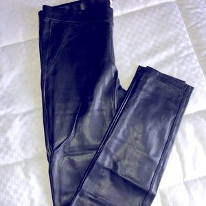 SOLD Wilfred Faux Leather Stretch Pants